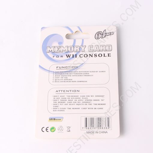 64mb Memory Card for WII Console - Image 4