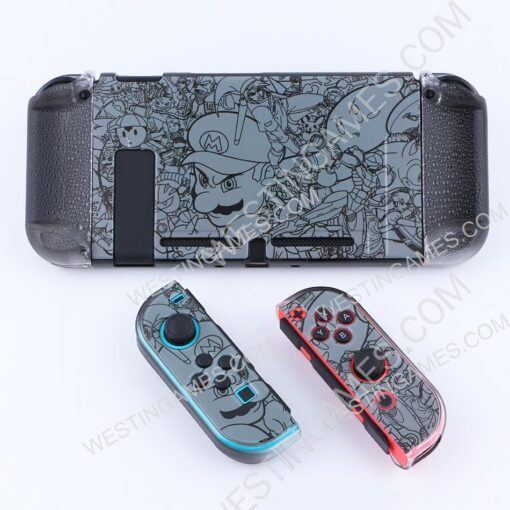 Upgrade Complete Fashion Protective Cover Case Water-Drop for NS Switch - Super Smash Bros