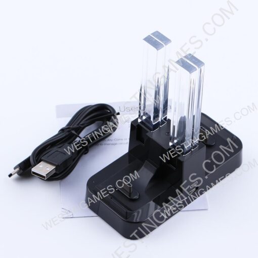4in1 Dual LED Gamepad Charging Dock for NS Switch Joy-con and Pro Controller - Image 2