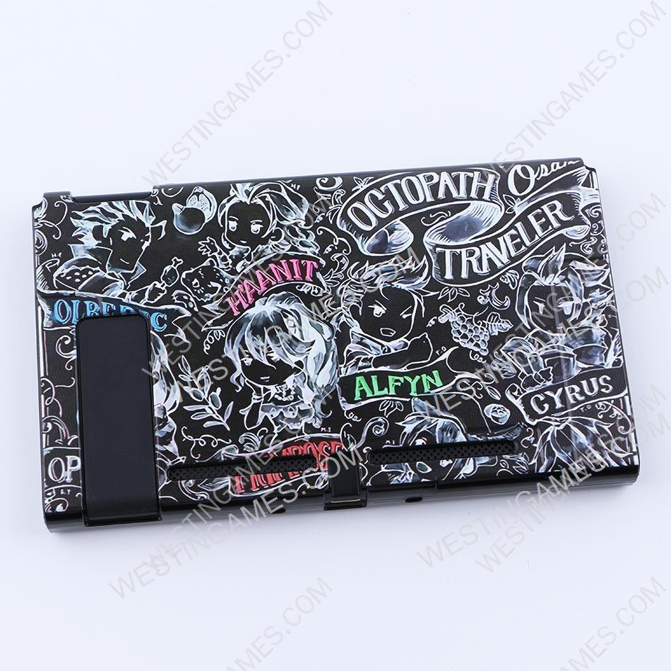 Upgrade Complete Fashion Protective Cover Case Water-Drop for NS Switch - Octopath Traveller - Image 2