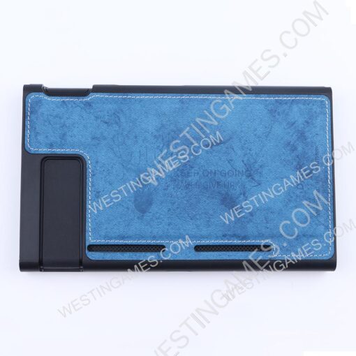 Minithink Anti Sweat Cloth Elk Art Protecting Waterproof Cover Shockproof Case for NS Switch - Blue - Image 3