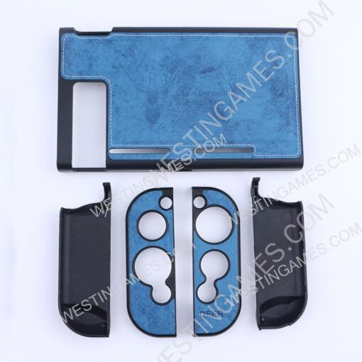 Minithink Anti Sweat Cloth Elk Art Protecting Waterproof Cover Shockproof Case for NS Switch - Blue - Image 5
