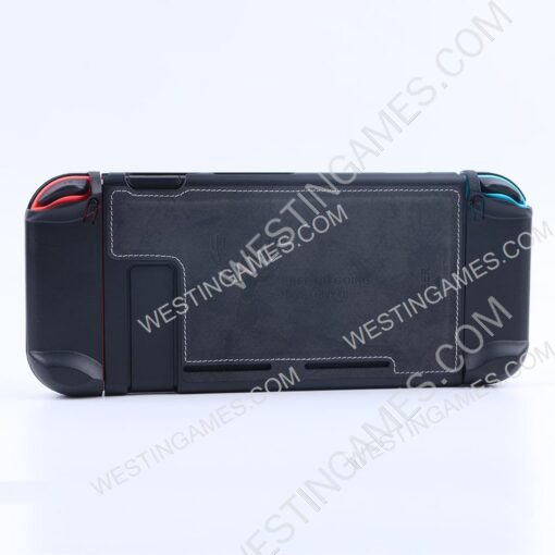 Minithink Anti Sweat Cloth Elk Art Protecting Waterproof Cover Shockproof Case for NS Switch - Black