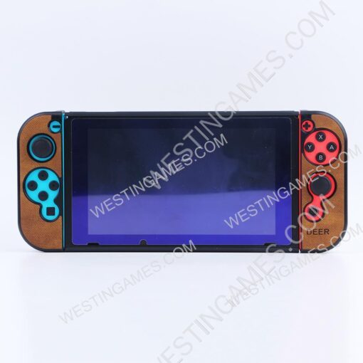 Minithink Anti Sweat Cloth Elk Art Protecting Waterproof Cover Shockproof Case for NS Switch - Brown - Image 2
