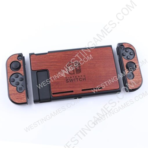 Eviva Real Pear Wood 3in1 Protecting Cover Case for NS Switch - Switch Logo - Image 3