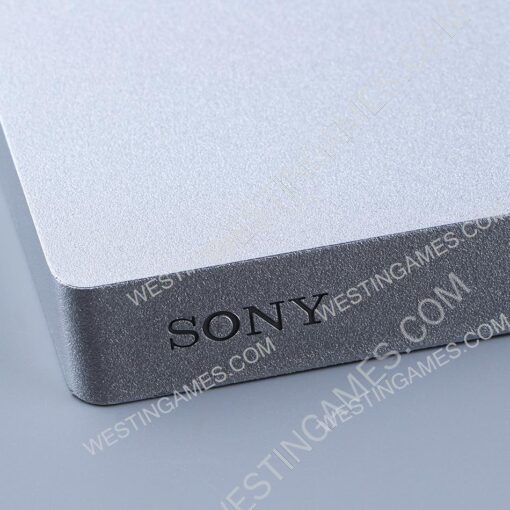 Replacement Top Shell Cover Case for PS4 pro CUH-7000 - Silver - Image 4