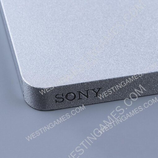 Replacement Top Housing Cover Case for PS4 slim Console CUH-2000 - Silver - Image 4