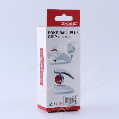 Pokemon Ball Plus Handle with Grips for NS Switch - White - Image 7