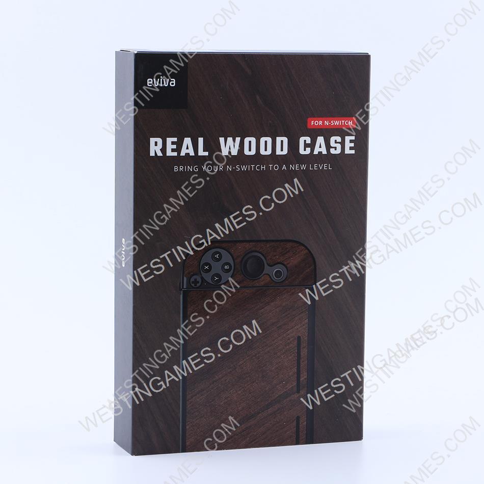 Eviva Real Wood 3in1 Protecting Cover Case for NS Switch - One Piece - Image 5