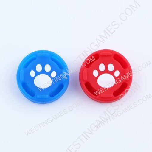 Cut Cat Paw Thumb Grips Analog Caps Silicone Rubber For NS switch Joy-con