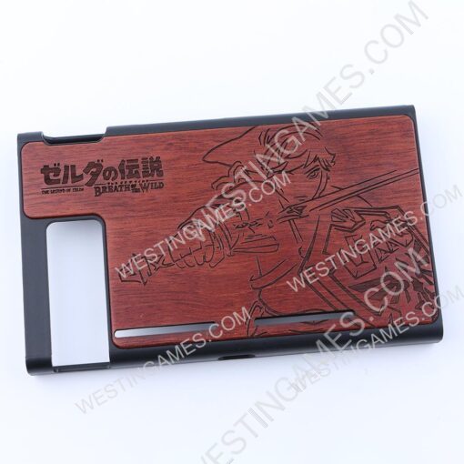 Eviva Real Wood 3in1 Protecting Cover Case for NS Switch - Zelda 2.0 - Image 2