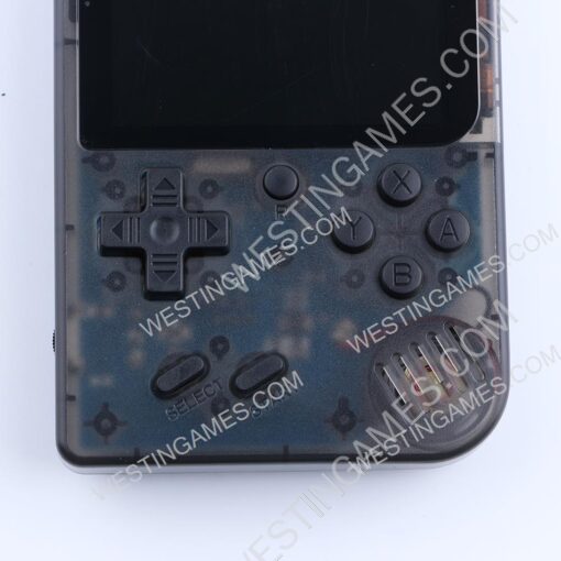 Retro FC 8Bit handheld Video Game 3inch Screen 168 Games Support TV AV Out - Transparent Black - Image 6