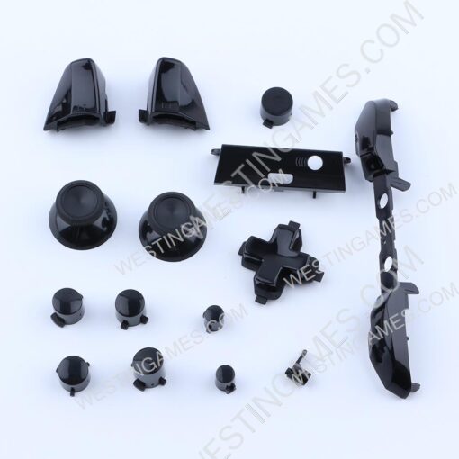 Full Housing Shell Case Replacement for XBOX ONE Slim Wireless Controller - Black - Image 2