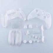 Full Housing Shell Case Replacement for XBOX ONE Slim Wireless Controller - Clear White