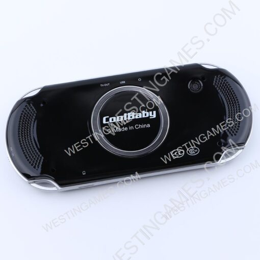 Coolboy X9 5.0 Inch Handheld Game Player Console Support TV Output with MP3/Movie Camera - Black - Image 3