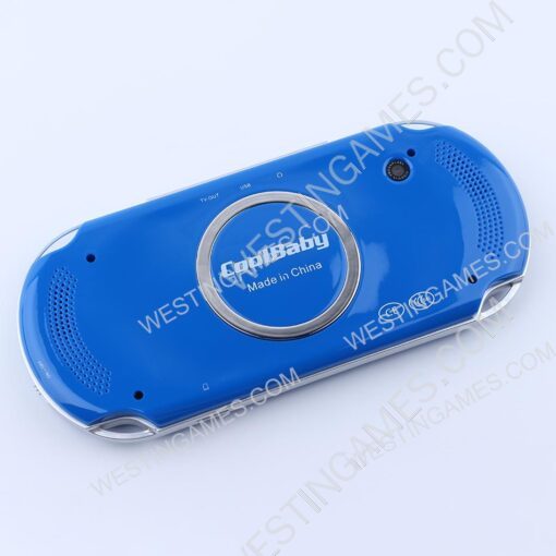Coolboy X9 5.0 Inch Handheld Game Player Console Support TV Output with MP3/Movie Camera - Blue - Image 4