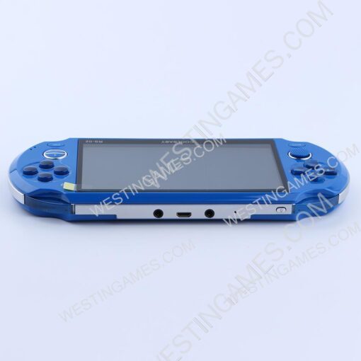 Coolboy X9 5.0 Inch Handheld Game Player Console Support TV Output with MP3/Movie Camera - Blue - Image 5