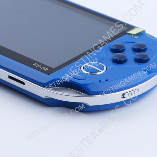 Coolboy X9 5.0 Inch Handheld Game Player Console Support TV Output with MP3/Movie Camera - Blue - Image 6