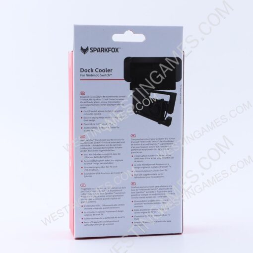 Sparkfox Dock Cooler Cooling Fan with USB Ports for NS Switch - Image 7