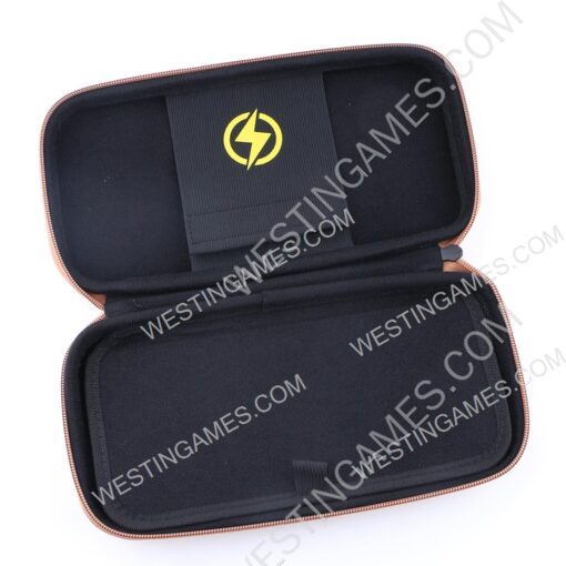 Deluxe Travel Carrying Case with Folding Stand for Nintendo Switch - Pokemon Pikachu and Eevee - Image 5