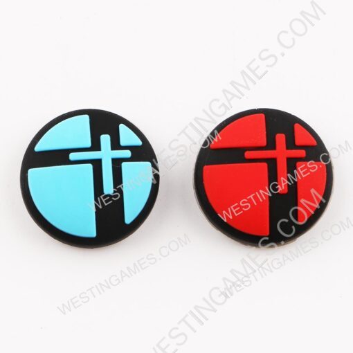 Super Smash Bros Thumb Grips Analog Caps Silicone Rubber For Switch joycon