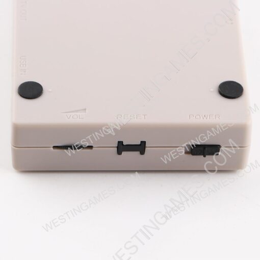 3inch Family Pocket Retro FC 8Bit handheld Video Game Console 348 Classic Game AV TV Out Grey/White - Image 5