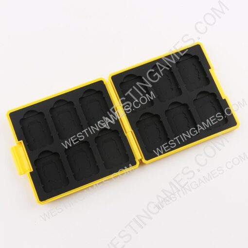 12 Slots Game Card Cartridge Storage Case Box for NS Switch - Picachu Tail - Image 4