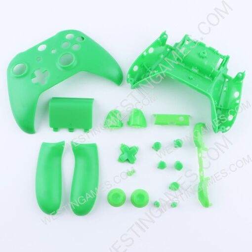 Full Housing Shell Case Replacement for XBOX ONE Slim Wireless Controller - Green