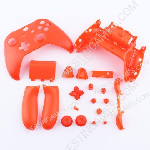 Full Housing Shell Case Replacement for XBOX ONE Slim Wireless Controller - Orange
