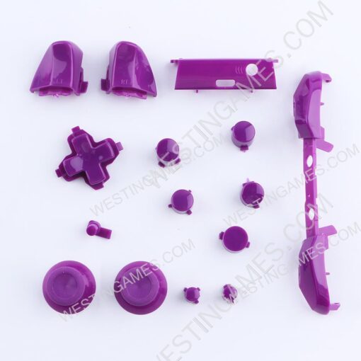 Full Housing Shell Case Replacement for XBOX ONE Slim Wireless Controller - Purple - Image 2