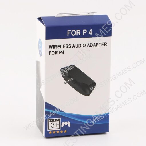 Wireless Audio Headphone Adapter Bluetooth V5.0 for PS4 Controller
