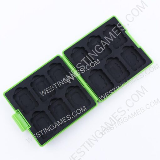 12 Slots Game Card Cartridge Storage Case Box for NS Switch - Yoshi - Image 4