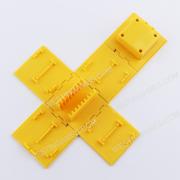16 Slots Mario Question Block Game Cartridge and Micro SD Card Case Holder for NS Switch - Yellow 04