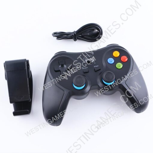 iPega PG-9156 Bluetooth4.0 Wireless Gamepad Trigger Pubg Controller with Holder for Android IOS PC - Image 2