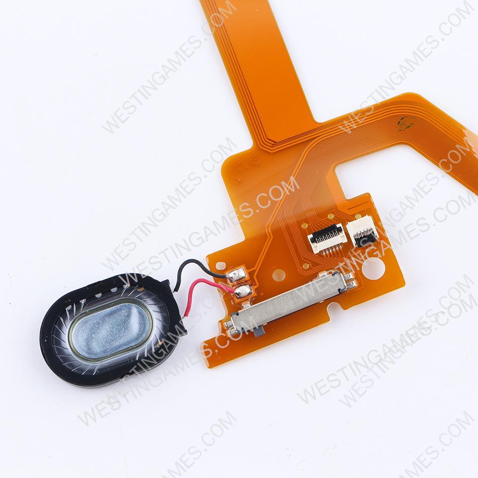 Original Control LCD / Speaker Ribbon Flex Cable With Switch and Speaker for New 3DS 03