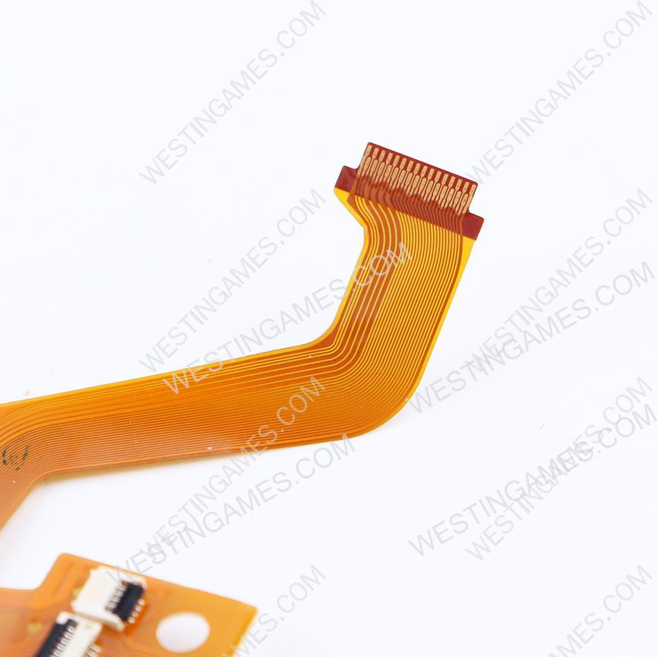 Original Control LCD / Speaker Ribbon Flex Cable With Switch and Speaker for New 3DS 05