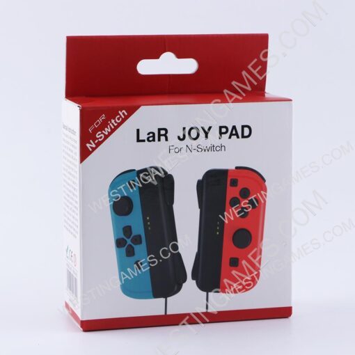 TNS-1810 Joy-Con L R Wireless Bluetooth Game Controllers Red Blue Gamepad with Grip for Switch