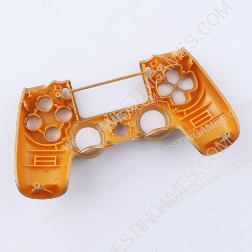 Replacement Top and Bottom Housing Shell Case for PS4 Controller JDM-040/050 - Gold - Image 4