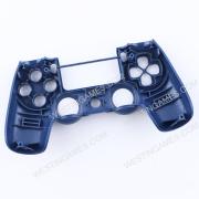 Replacement Top and Bottom Housing Shell Case for PS4 Controller JDM-040/050 - Midnight Blue 04