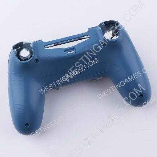 Replacement Top and Bottom Housing Shell Case for PS4 Controller JDM-040/050 - Camouflage Blue - Image 2