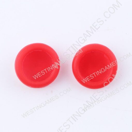 New Super Mario Thumb Grips Analog Caps Silicone Rubber For NS Switch Joy-con - Red M - Image 2