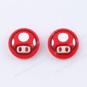 New Super Mario Thumb Grips Analog Caps Silicone Rubber For NS Switch Joy-con - Mario Toad
