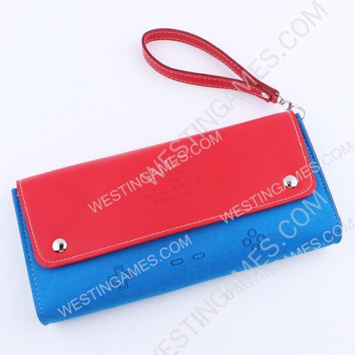 Deluxe Travel Carrying Pouch Case with clip-on strap for Nintendo Switch - Super Mario - Image 3