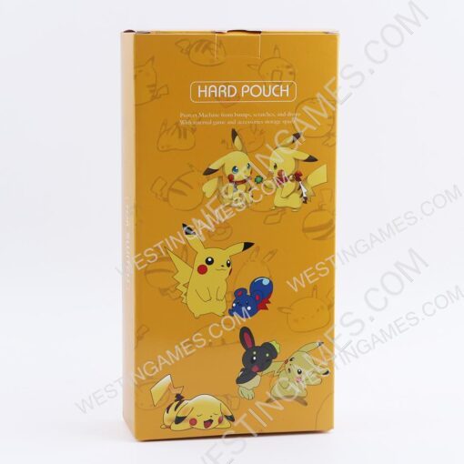 New Deluxe Yellow Travel Carrying Pouch Case for Nintendo Switch - Pokemon