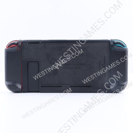 Minithink Anti Sweat Cloth Elk Art Protecting Waterproof Cover Shockproof Case for Switch Blue-Red - Image 2