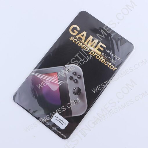 Premium 9H 0.2mm Fiberglass Film Screen Protector Guard for Nintendo switch lite