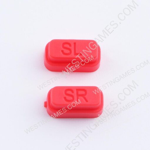 Replacmenet SL SR Plastic Button Set for Switch Joycon - Red