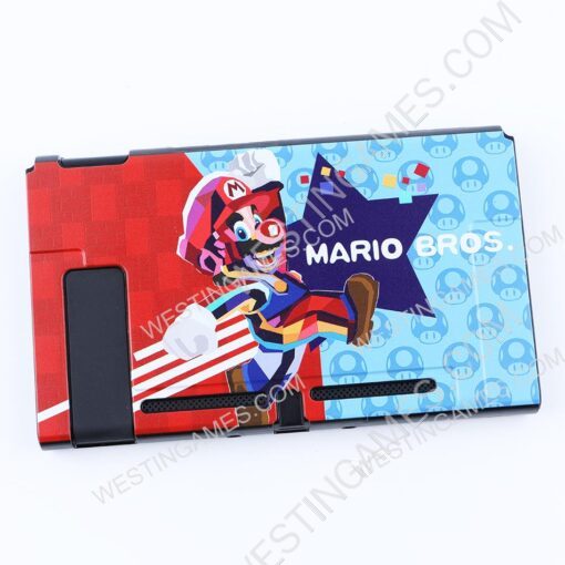 Upgrade New Complete Fashion Protective Cover Case Water-Drop for NS switch Mario B - Image 2