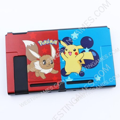 Upgrade New Complete Fashion Protective Cover Case Water-Drop for NS switch Picachu and Eevee - Image 2
