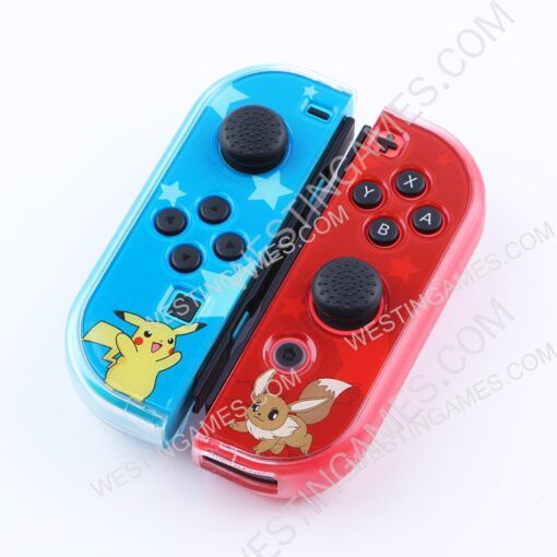 Upgrade New Complete Fashion Protective Cover Case Water-Drop for NS switch Picachu and Eevee - Image 3